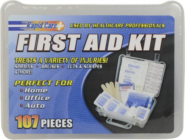 107 Piece First Aid Kit