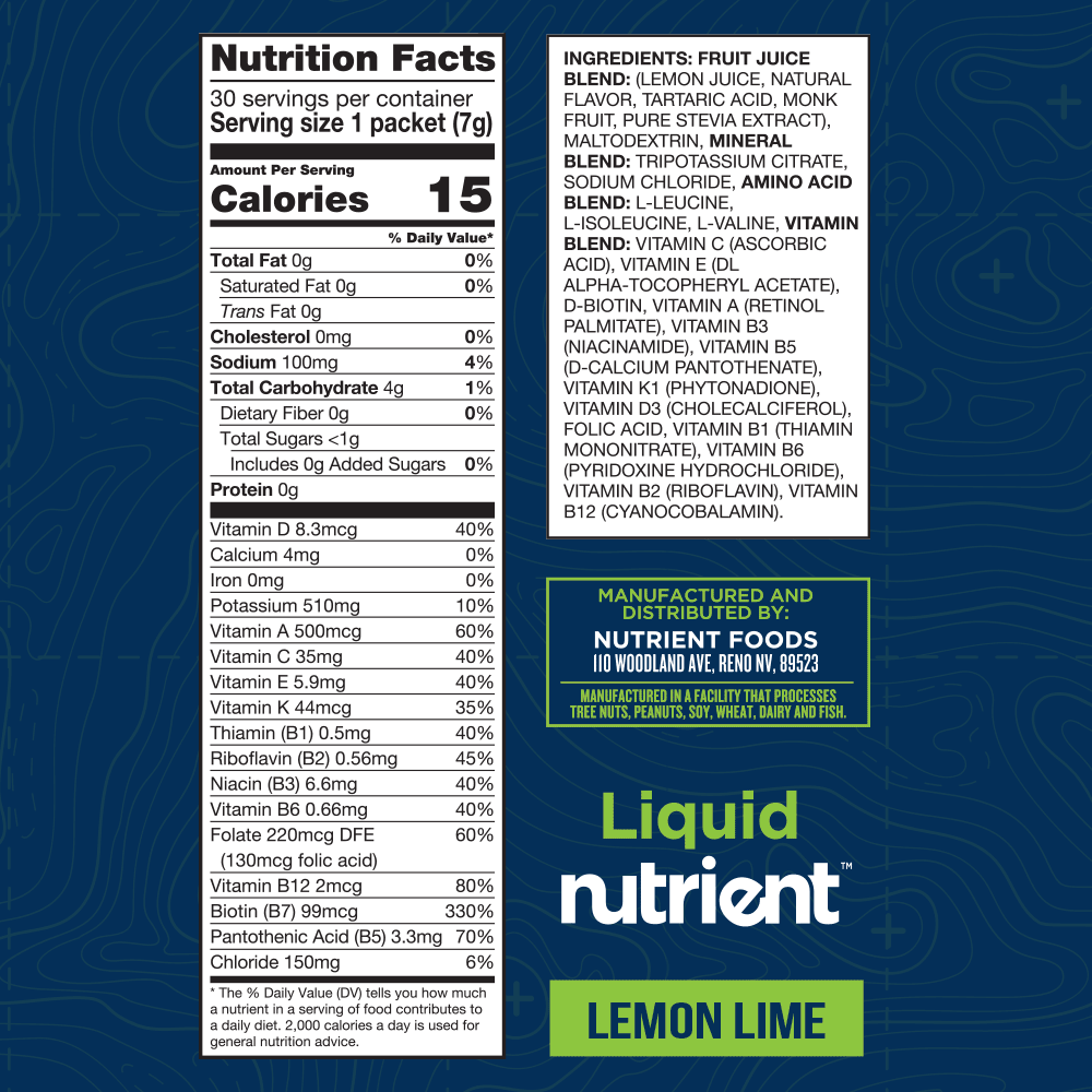 Liquid Nutrient-Lemon Lime